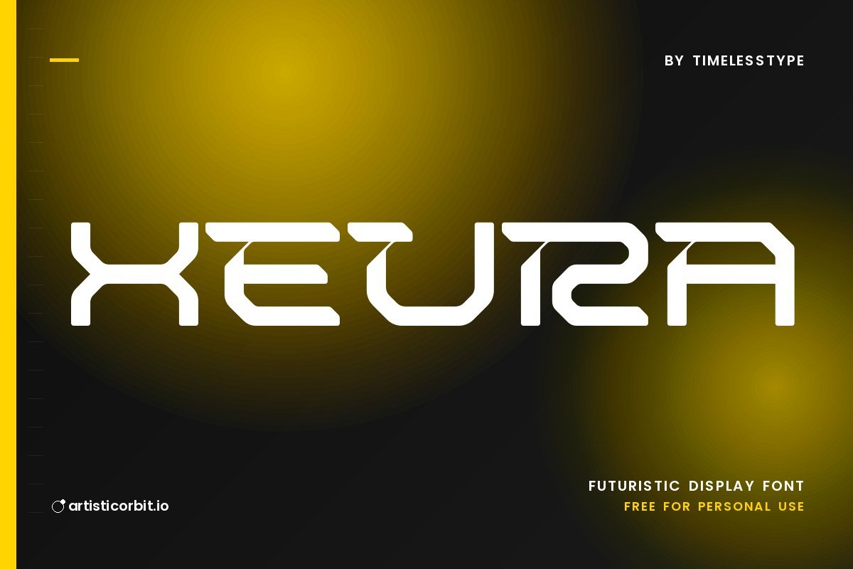 Xeura font preview